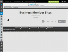 Tablet Screenshot of members.guelphdirect.info